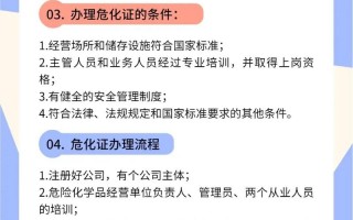 杭州危化品经营许可证办理 杭州危化品经营许可证办理流程详解