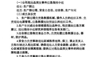 危化品经营许可证应急预案 危化品经营许可证应急预案需要找哪方面的人来写