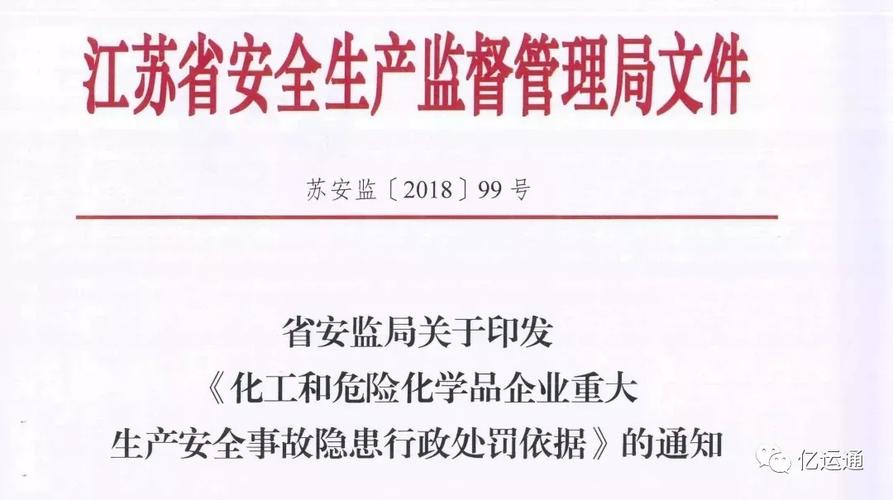 经营危化品处罚条款最新 经营危化品处罚条款最新规定-第1张图片-(义乌市荷淮网络科技工作室)