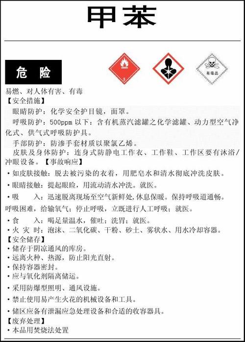 危化品可以经营甲苯吗 危化品可以经营甲苯吗为什么-第1张图片-(义乌市荷淮网络科技工作室)